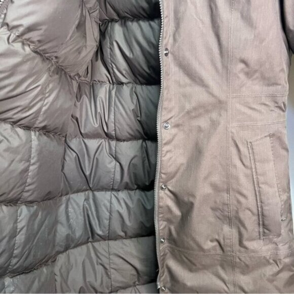 The North Face Brown Arctic Parka Size Small Down Filled Waterproof Puffer - Picture 15 of 16